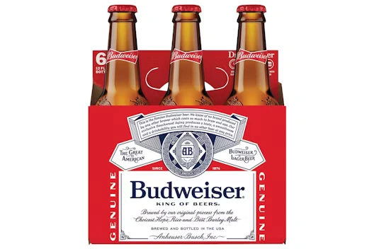 6 Pack Budweiser (ONLINE)