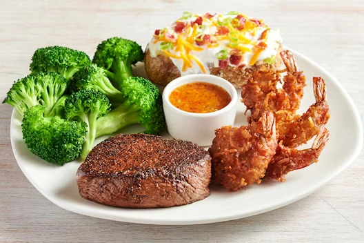 Sirloin* & Coconut Shrimp